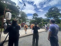 映画「どんぶりとれんげ」撮影現場より