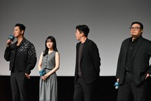 左からチュ・ジフン、パク・ボヨン、キム・ヒウォン、カンフル