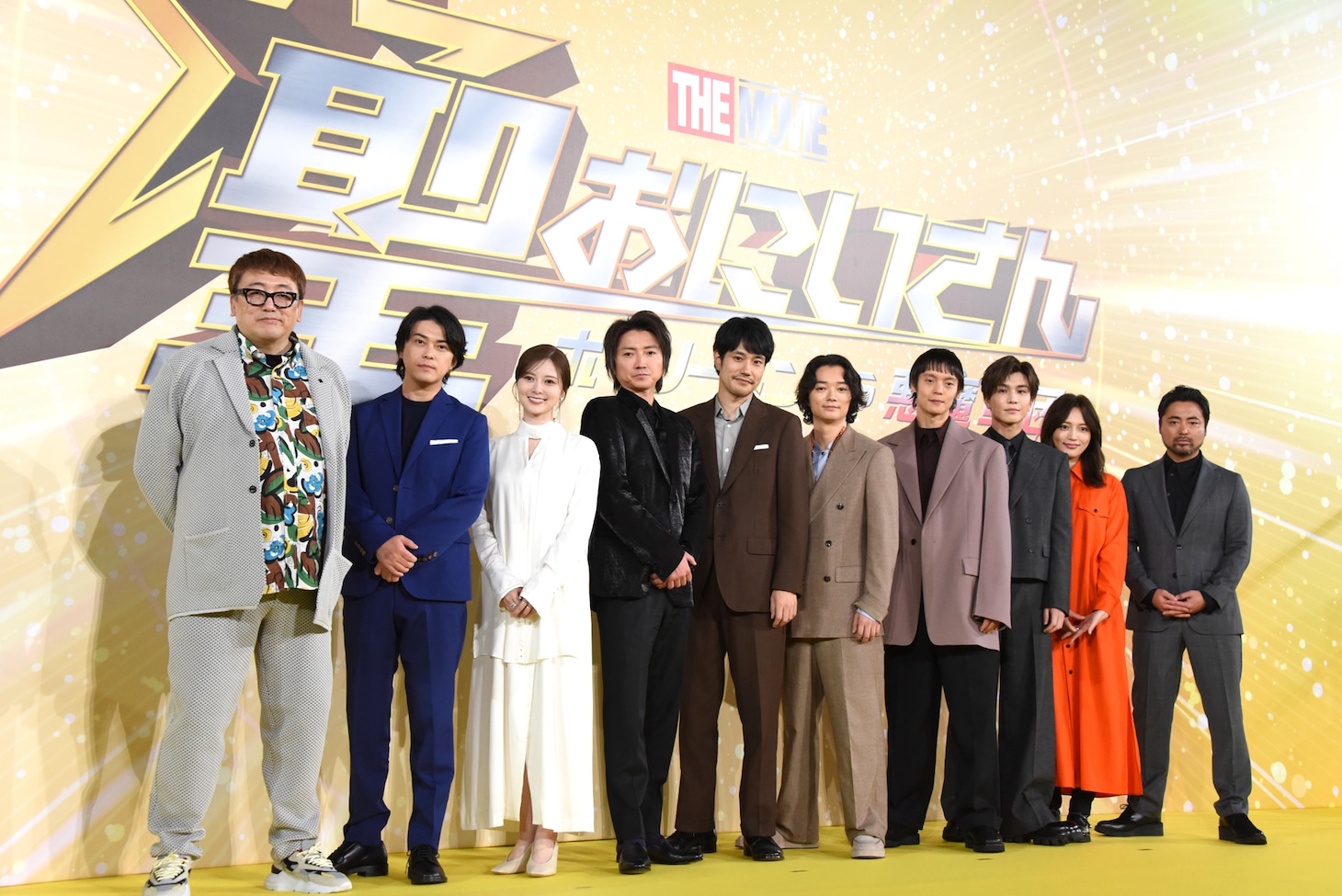 「聖☆おにいさん THE MOVIE～ホーリーメン VS 悪魔軍団～」完成報告会の様子