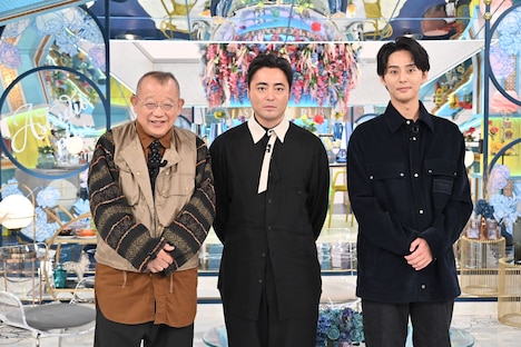 「A-Studio+」より、左から笑福亭鶴瓶、山田孝之、藤ヶ谷太輔