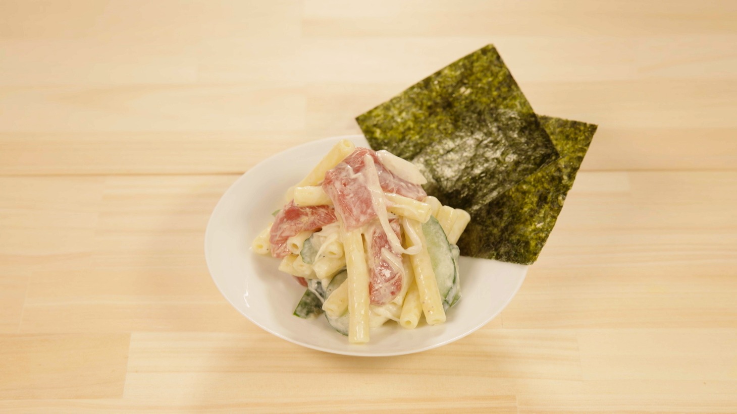 「おっちゃんキッチン」最終話「パティシエの愚痴」より、お通しの和風マカロニサラダ