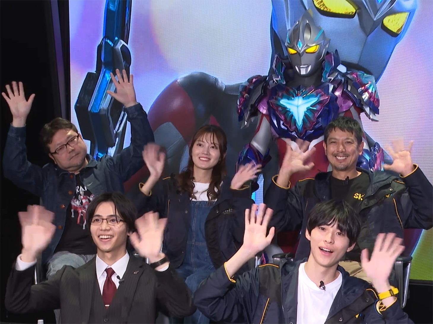 「ウルトラマンアーク＆ブレーザー オンライン座談会」の様子