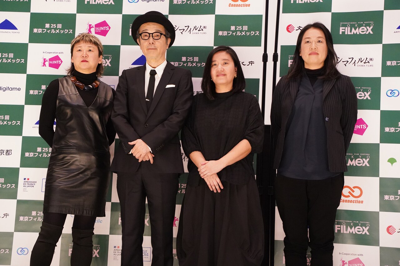 「Diamonds in the Sand」舞台挨拶の様子