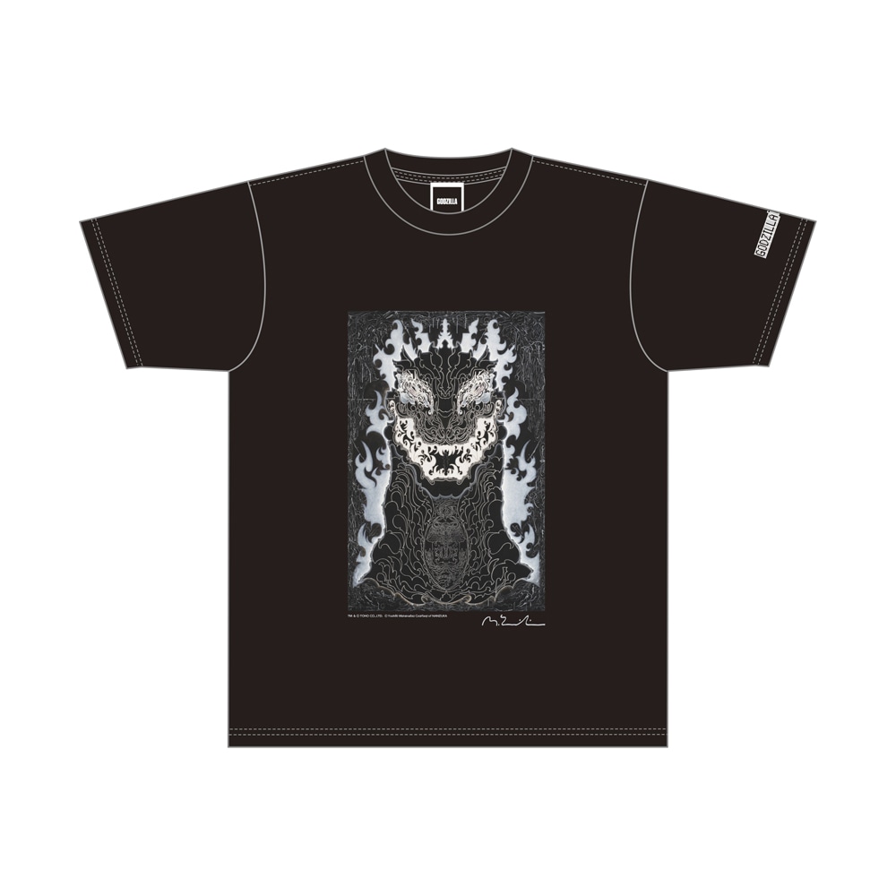「GODZILLA THE ART by PARCO vol. 4 curated by NANZUKA」で販売されるグッズ（Tシャツ）