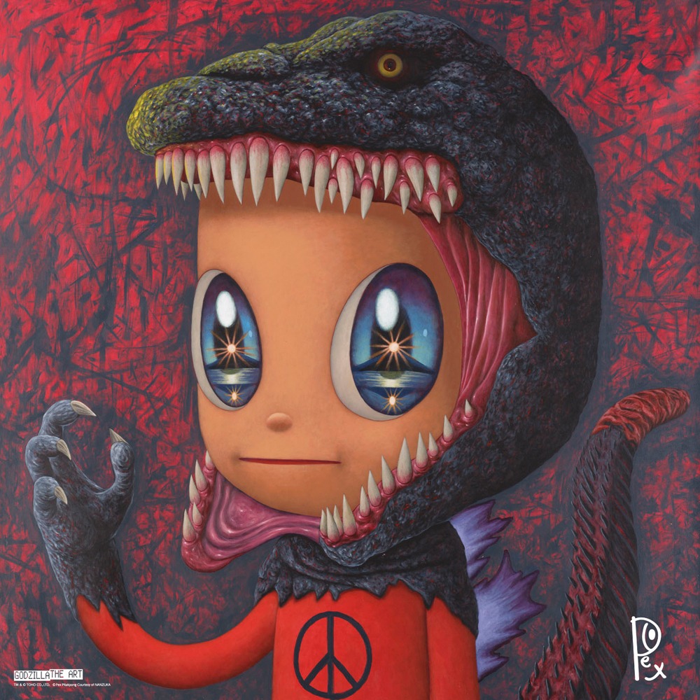 「GODZILLA THE ART by PARCO vol. 4 curated by NANZUKA」で販売されるグッズ（ポスター）