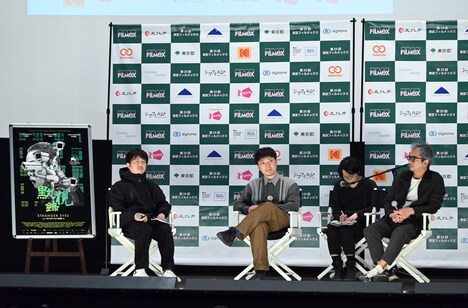 第25回東京フィルメックスのコンペティション作品「黙視録」Q&Aの様子