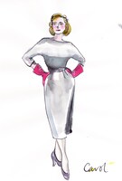 「キャロル」クリスマス特別上映 入場者プレゼントのビジュアル（キャロルver.）