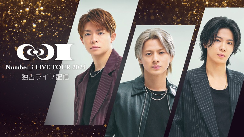 「Number_i LIVE TOUR 2024 No.I」ビジュアル