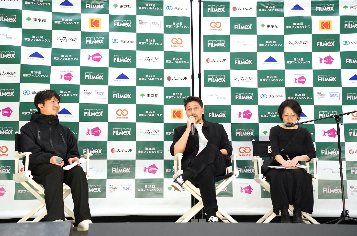 第25回東京フィルメックス「ソクチョの冬」Q&Aの様子