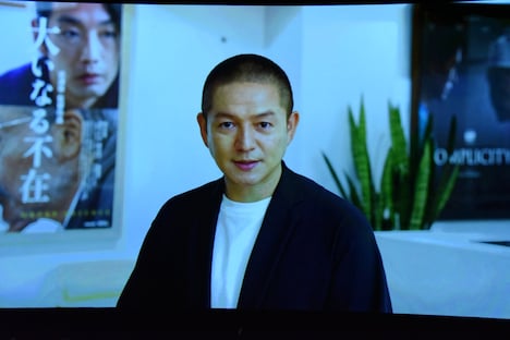 第16回TAMA映画賞授賞式より、ビデオメッセージを寄せた近浦啓