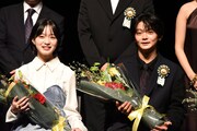第16回TAMA映画賞授賞式より、左から早瀬憩、齋藤潤