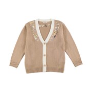 「Donguri Closet限定 魔女の宅急便 フラワー刺繍カーディガン」