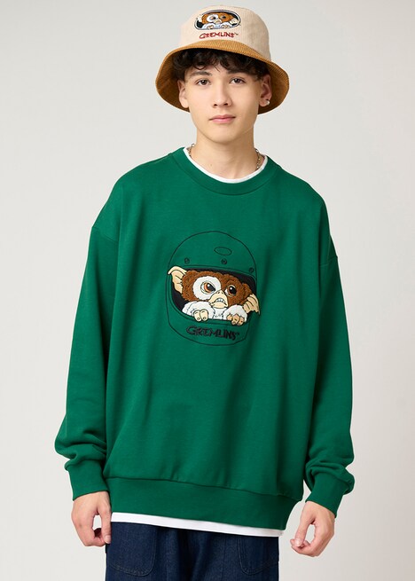 「グレムリン」裏毛レイヤードビッグスウェット（6900円）