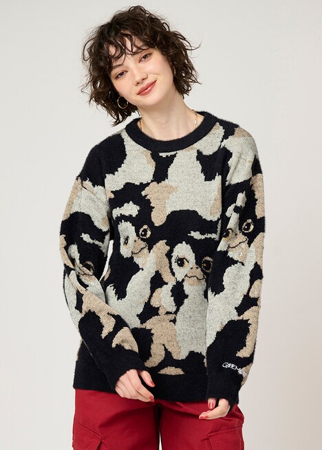 「グレムリン」ウォッシャブルジャカードニット（7900円）