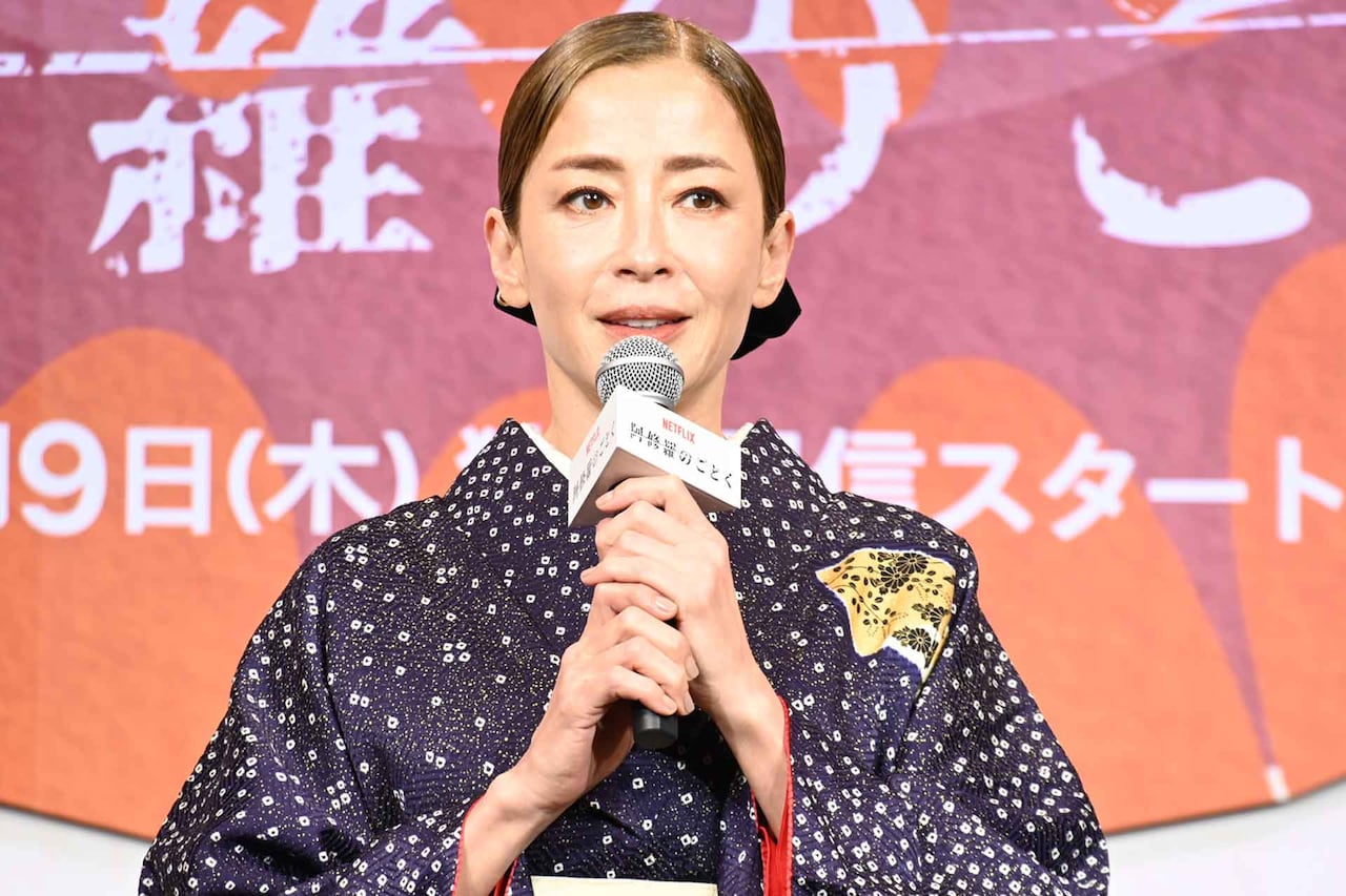 宮沢りえ「阿修羅のごとく」撮影を回想、蒼井優と広瀬すずは“真千子を