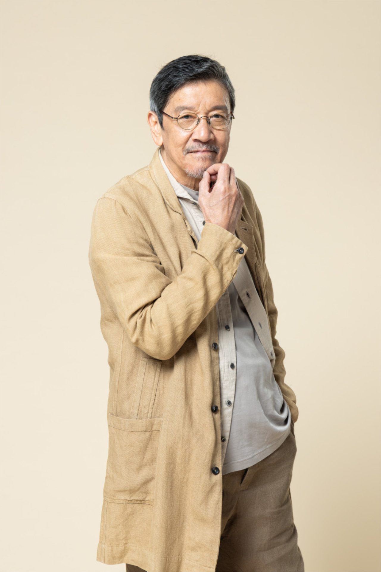 ドラマ「まどか26歳、研修医やってます！」より、角田茂司役の奥田瑛二