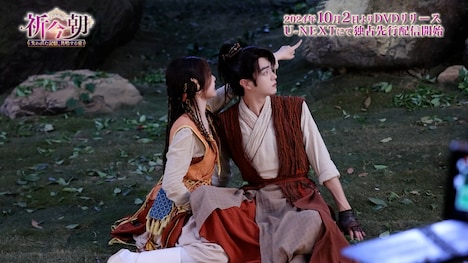 左からユー・シューシン（虞書欣）、シュー・カイ（許凱）