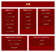 Yahoo!検索大賞2024 主要部門の告知ビジュアル