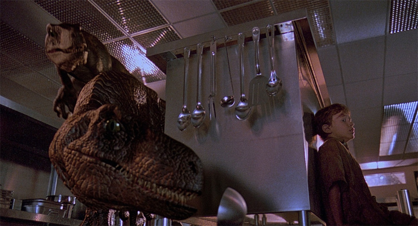 「ジュラシック・パーク」場面写真 (c)1993 UNIVERSAL CITY STUDIOS, INC. AND
AMBLIN ENTERTAINMENT, INC. All Rights Reserved.