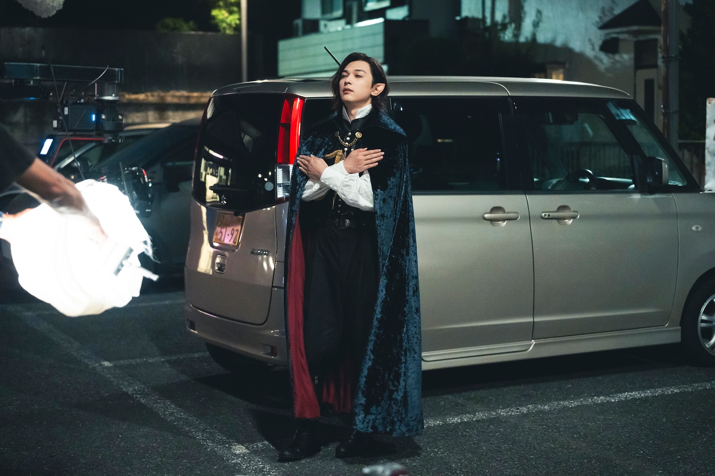 「ババンババンバンバンパイア」メイキング写真