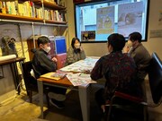 豊岡劇場によるイベント「豊劇IDOBATA会議」の様子