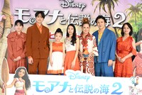 「モアナと伝説の海2」初日舞台挨拶の様子