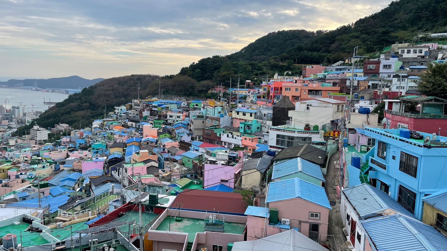 韓国旅行の思い出（写真提供：安藤玉恵）