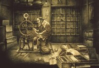 「詩人の生涯」場面カット (c)川本プロダクション