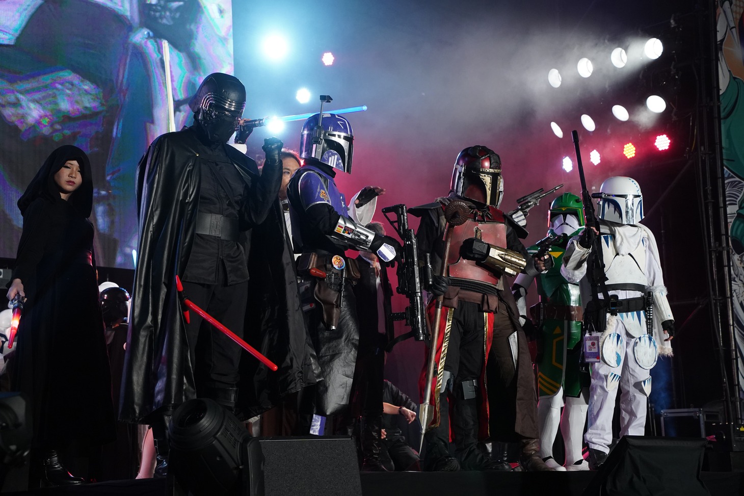 「スター・ウォーズ」のコスプレイヤーたち