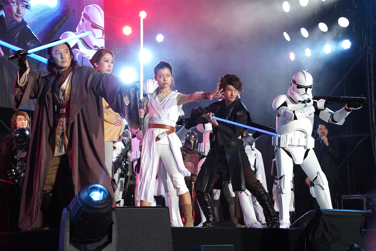 「スター・ウォーズ」のコスプレイヤーたち