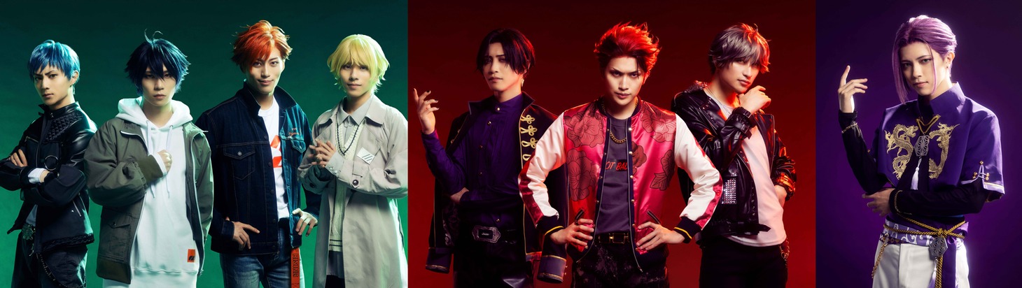 「ライドカメンズ The STAGE」キャストたち (c)「ライドカメンズ The STAGE」製作委員会 (c)石森プロ・東映 (c)BANDAI