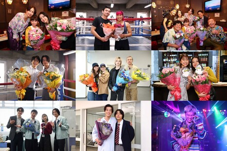 「あのクズを殴ってやりたいんだ」キャストのオールアップの記念写真