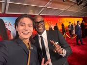 左から松田元太、バリー・ジェンキンス