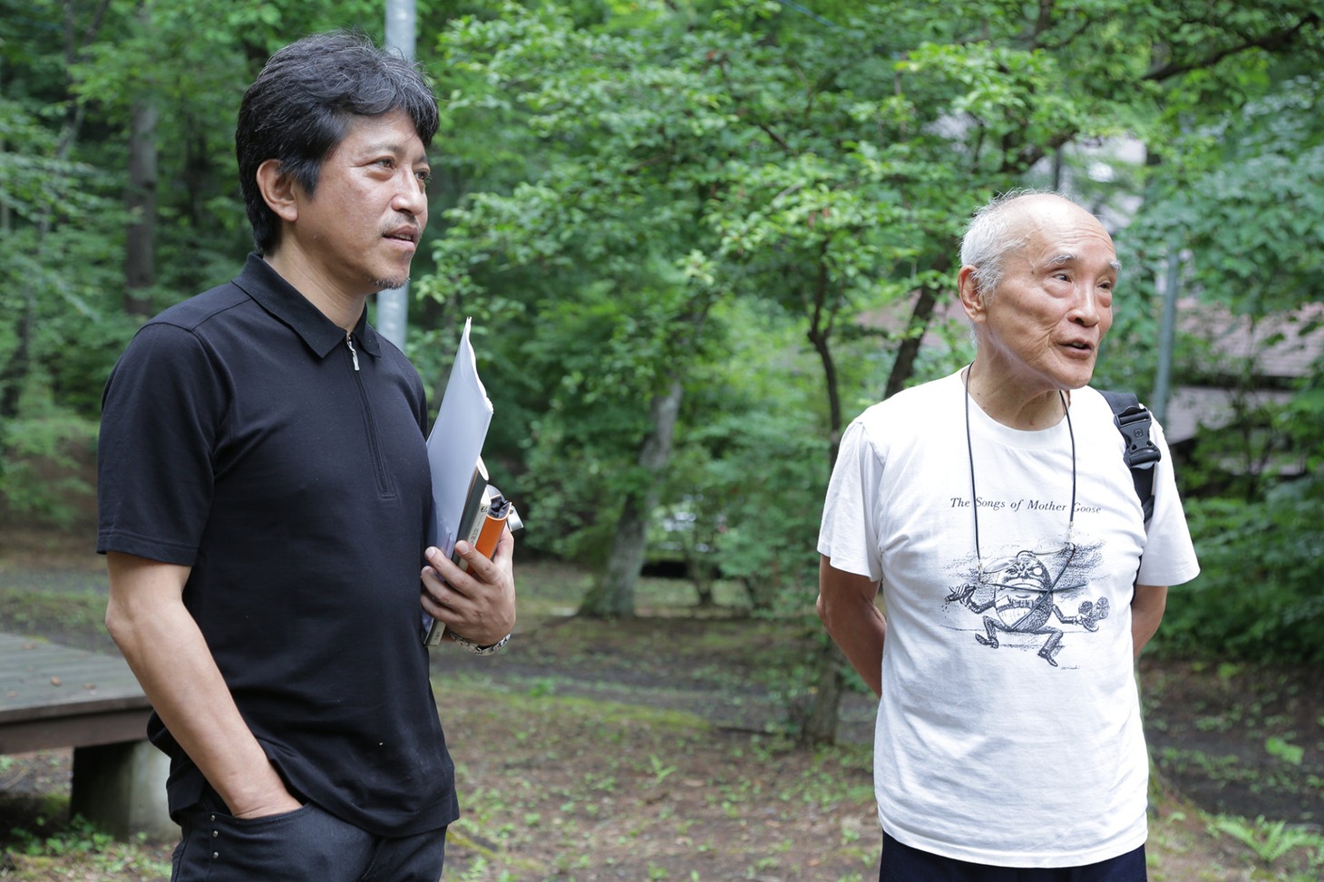 「谷川さん、詩をひとつ作ってください。」場面写真