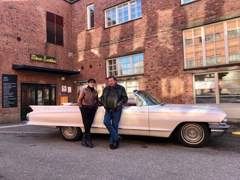 左からヴェリコ・ヴィダク、アキ・カウリスマキ (c)43eparalleleproductions