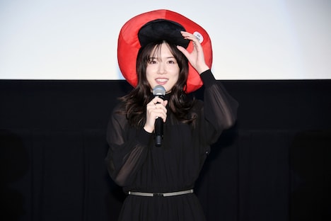 映画「はたらく細胞」舞台挨拶で大阪・MOVIX堺を訪れた永野芽郁