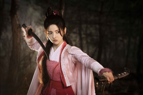 中国ドラマ「江湖英雄伝～HEROES～」より、ヤン・チャオユエ（楊超越）演じる温柔