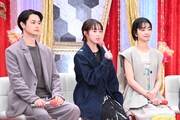 左から瀬戸康史、清野菜名、見上愛