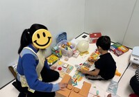 東京国際映画祭のシンポジウム開催時に用意したキッズスペースの様子（写真提供：in-Cty）