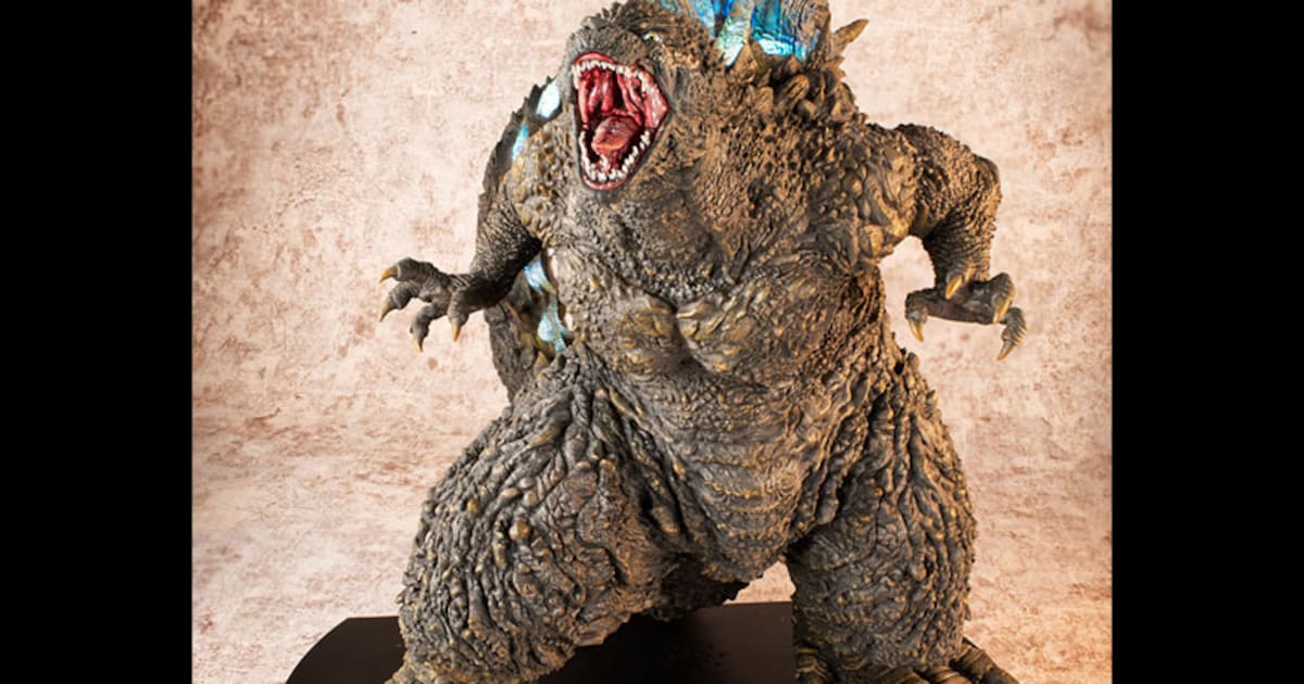 UA Monsters ゴジラ（2023）銀座強襲時イメージカラーVer. 完成品 