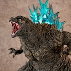 「ゴジラ-1.0」銀座強襲時のフィギュア登場、光るし吼える