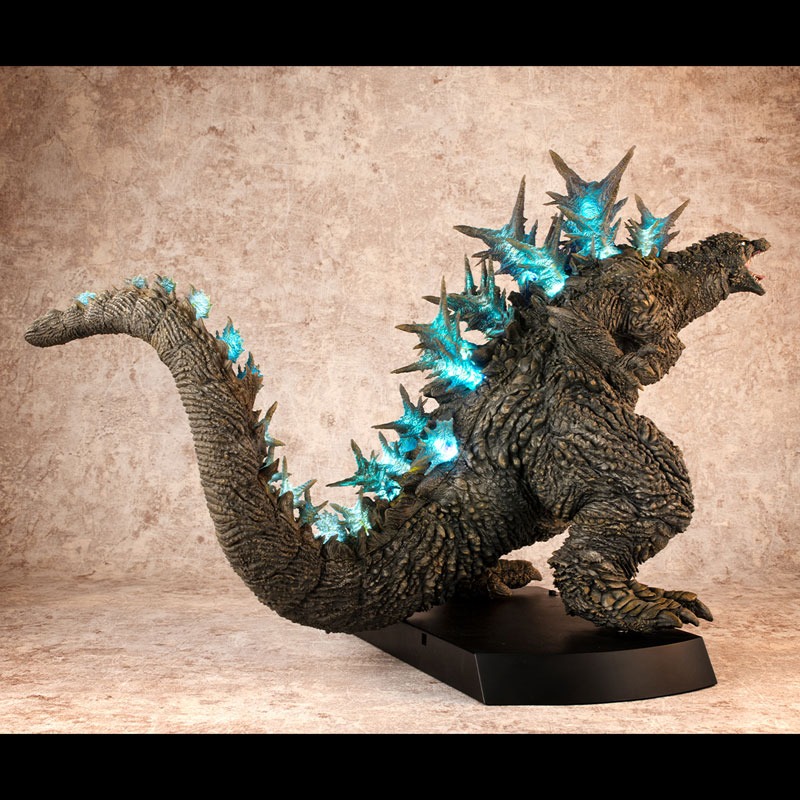 「UA Monsters ゴジラ（2023）銀座強襲時イメージカラーVer. 完成品フィギュア［LED発光＆サウンドギミック付き］」