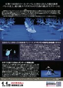 イングリッシュ・ナショナル・バレエ団「白鳥の湖」チラシ裏面