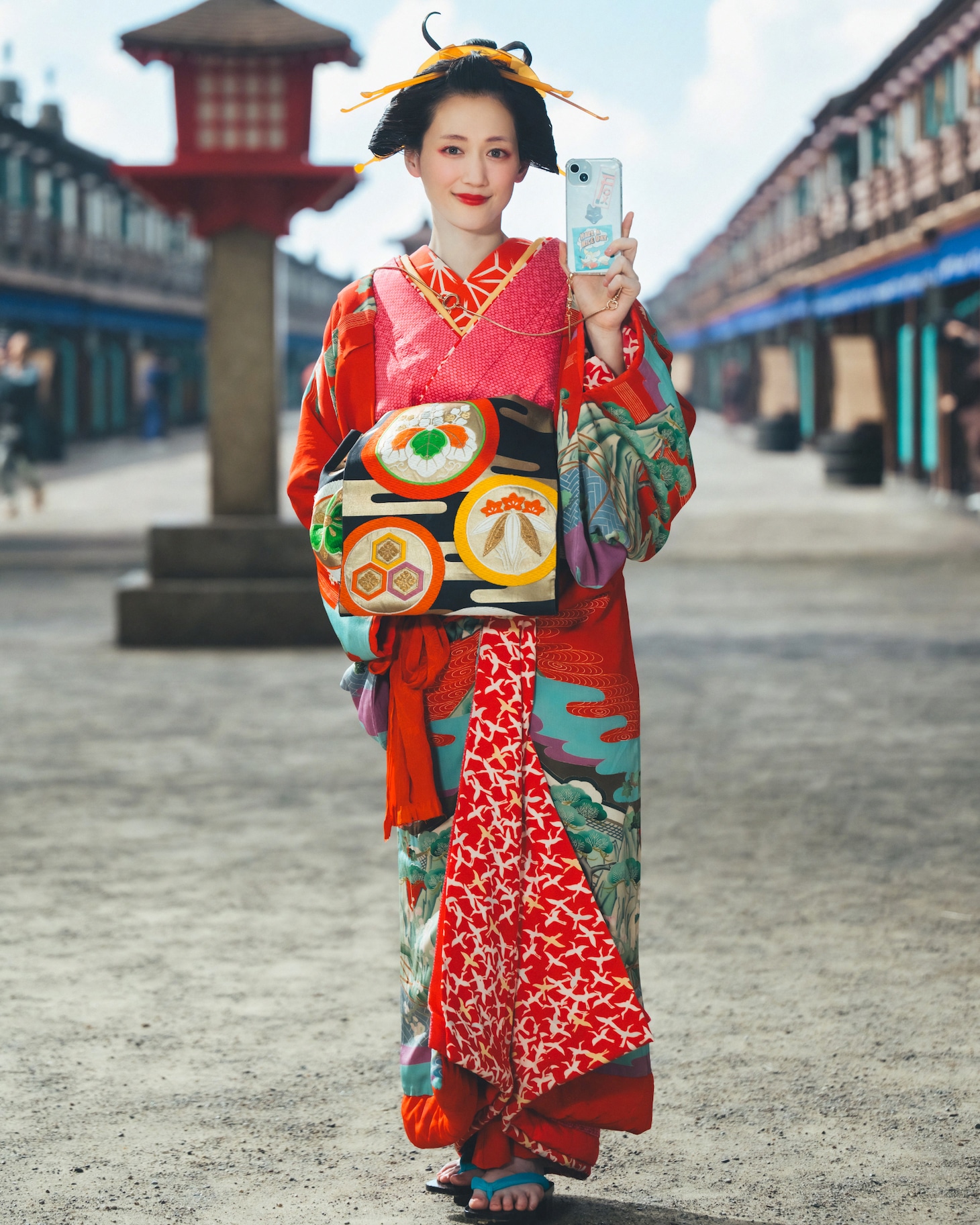 大河ドラマ「べらぼう～蔦重栄華乃夢噺～」で九郎助稲荷を演じる綾瀬はるか