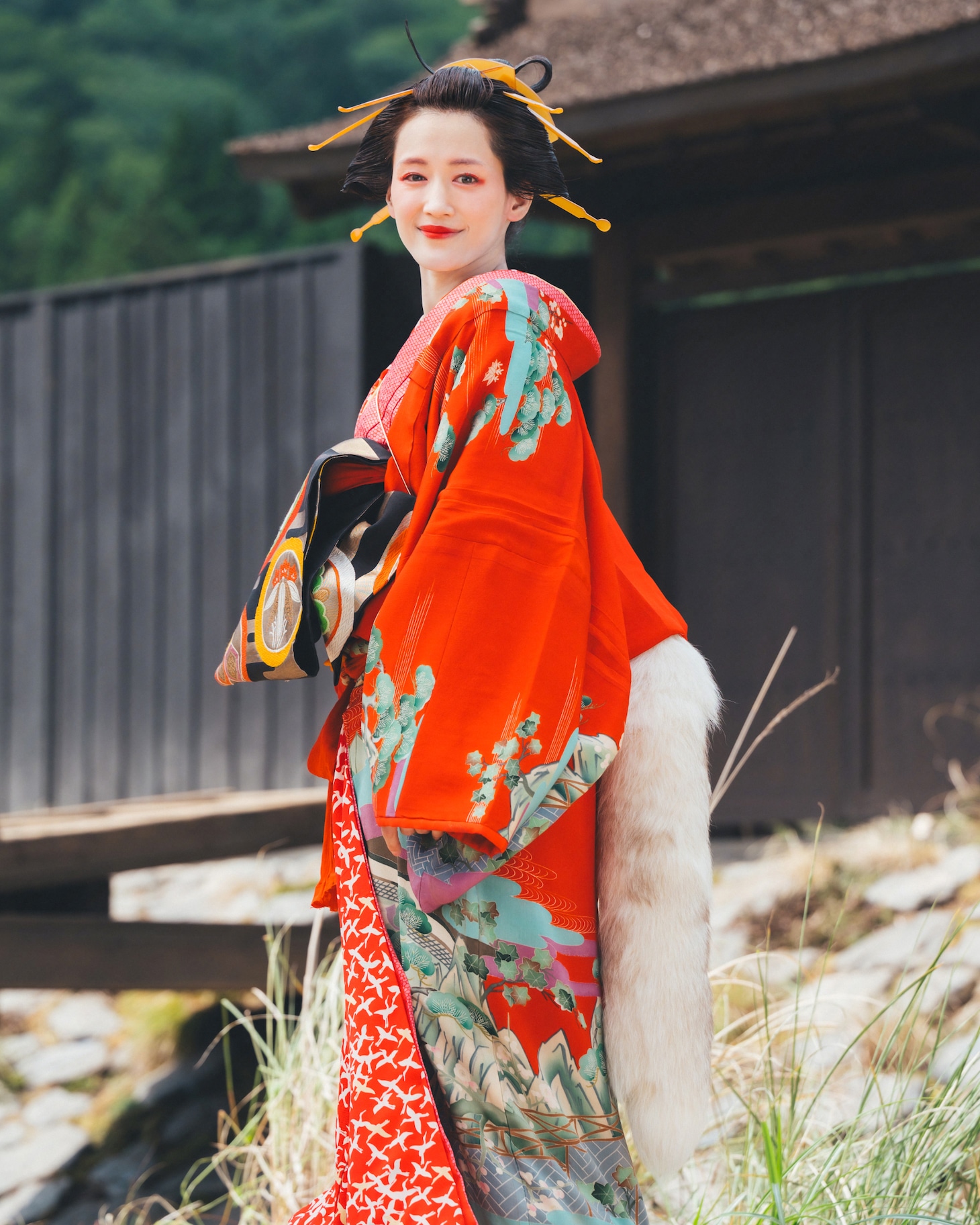 大河ドラマ「べらぼう～蔦重栄華乃夢噺～」で九郎助稲荷を演じる綾瀬はるか