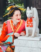 大河ドラマ「べらぼう～蔦重栄華乃夢噺～」で九郎助稲荷を演じる綾瀬はるか