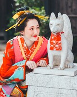 大河ドラマ「べらぼう～蔦重栄華乃夢噺～」で九郎助稲荷を演じる綾瀬はるか