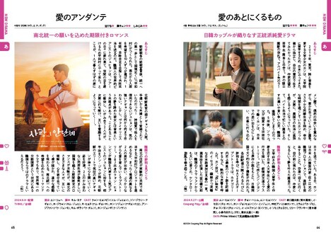 「韓国テレビドラマコレクション2025」より、作品紹介ページ