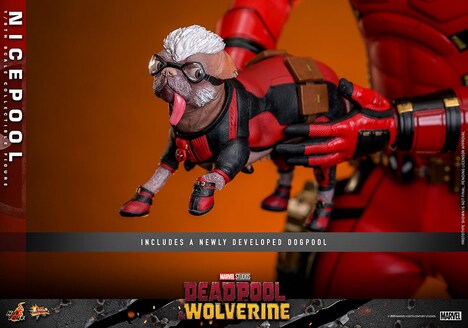 【ムービー・マスターピース】「デッドプール＆ウルヴァリン」1/6スケールフィギュア ナイスプールに付属するドッグプール