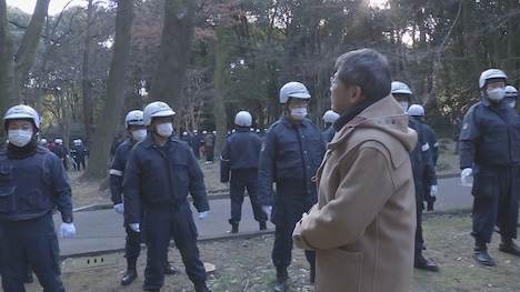 「あの日、群馬の森で －追悼碑はなぜ取り壊されたのか－」場面写真 ©︎TBS